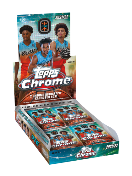 Image of TOPPS CHROME OVERTIME ELITE BASKETBALL 21/22