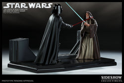 Obi-Wan Kenobi vs Darth Vader - The Circle is Now Complete Figure