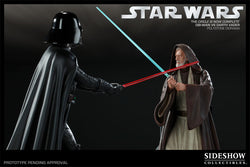 Obi-Wan Kenobi vs Darth Vader - The Circle is Now Complete Figure