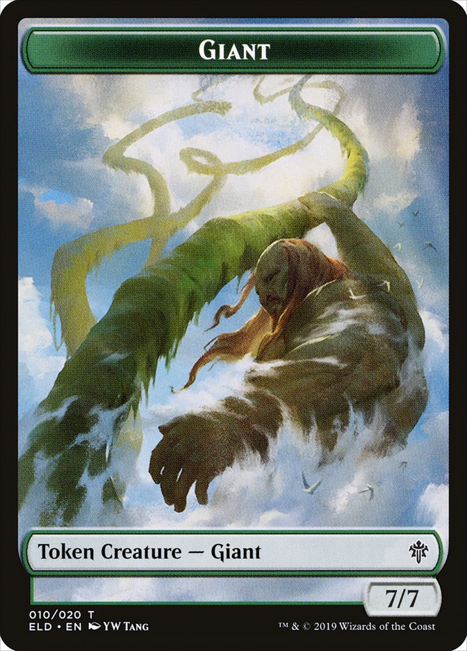Image of Giant Token [Throne of Eldraine Tokens]