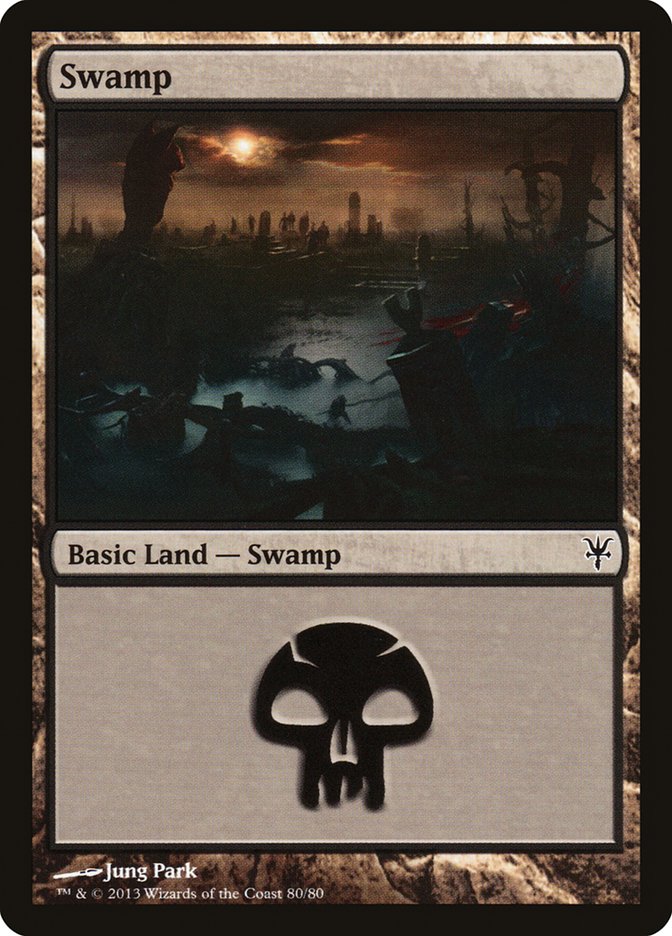 Image of Swamp (80) [Duel Decks: Sorin vs. Tibalt]