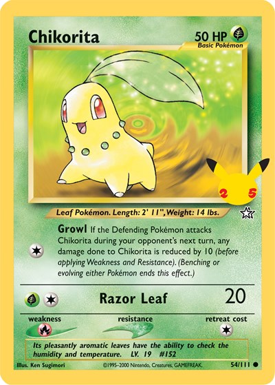 Chikorita [First Partner Pack]