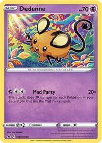 Image of Dedenne - SWSH080 [SWSH: Sword & Shield Promo Cards]
