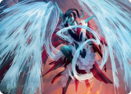 Image of Torrent Sculptor Art Card [Strixhaven: School of Mages Art Series]