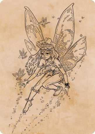 Image of Pixie Guide (Showcase) Art Card [Dungeons & Dragons: Adventures in the Forgotten Realms Art Series]