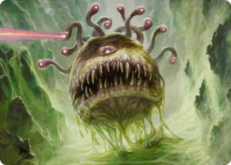 Image of Beholder Art Card [Dungeons & Dragons: Adventures in the Forgotten Realms Art Series]
