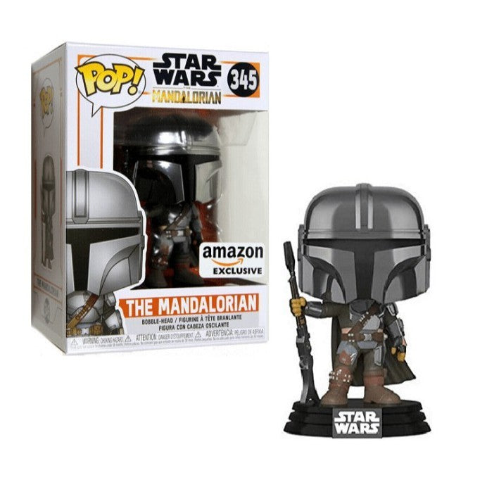 Image of The Mandalorian #345 (Chrome) (Amazon Exclusive) *No Sticker*