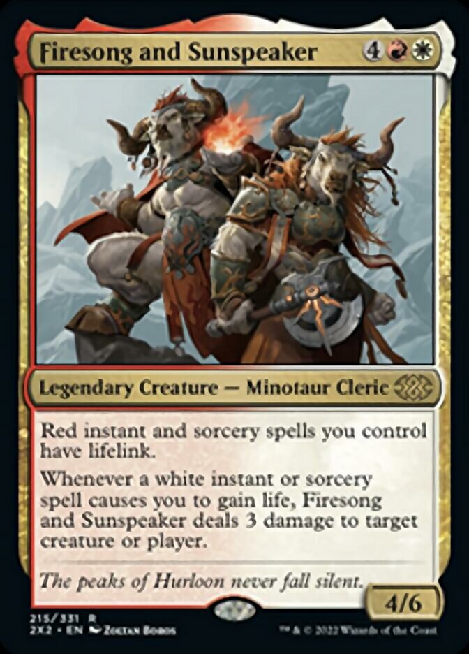 Firesong and Sunspeaker [Double Masters 2022]