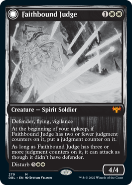 Image of Faithbound Judge // Sinner's Judgment [Innistrad: Double Feature]