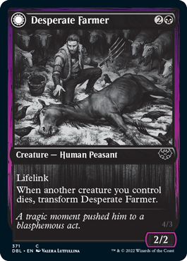 Image of Desperate Farmer // Depraved Harvester [Innistrad: Double Feature]