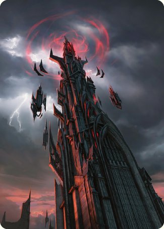 Image of Barad-dur Art Card [The Lord of the Rings: Tales of Middle-earth Art Series]