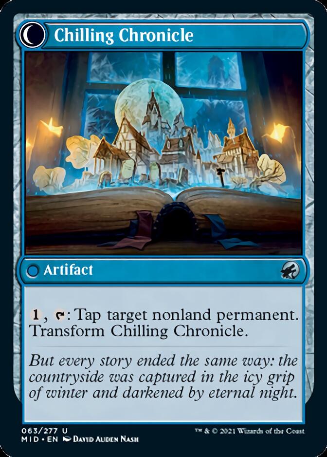 Image of Mysterious Tome // Chilling Chronicle [Innistrad: Midnight Hunt]