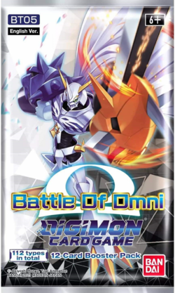 Image of Battle of Omni BOOSTER PACK - DIGIMON CARD GAME