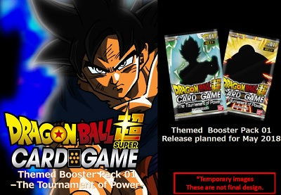 Image of Dragon Ball Super Card Game Themed booster box - The Tournament Of Power