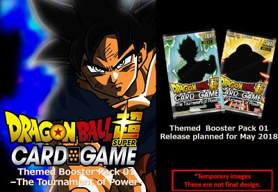 Dragon Ball Super Card Game Themed booster box - The Tournament Of Power