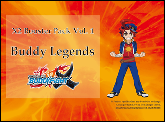 Future Card Buddyfight Buddy Legends booster box
