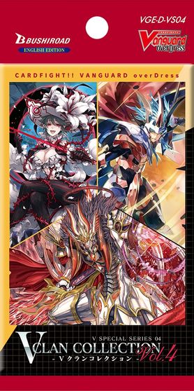 Image of V-Clan Collection VOL.4 Cardfight Vanguard VGE-D-VS04 Booster Pack
