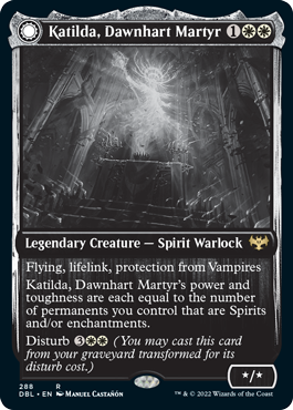 Image of Katilda, Dawnhart Martyr // Katilda's Rising Dawn [Innistrad: Double Feature]