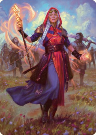 Image of Jaya, Fiery Negotiator Art Card 1 [Dominaria United Art Series]