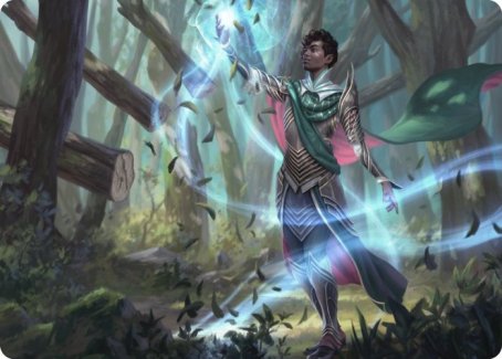 Image of Dragonsguard Elite Art Card (15/81) [Strixhaven: School of Mages Art Series]