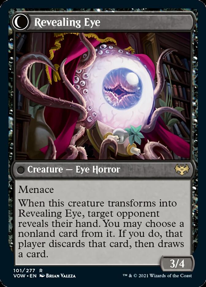 Image of Concealing Curtains // Revealing Eye [Innistrad: Crimson Vow]