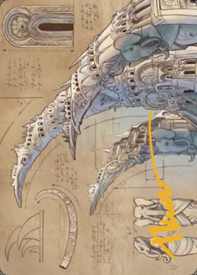 Image of Ivory Tower Art Card (Gold-Stamped Signature) [The Brothers' War Art Series]