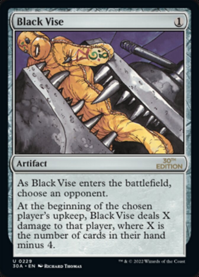 Image of Black Vise [30th Anniversary Edition]