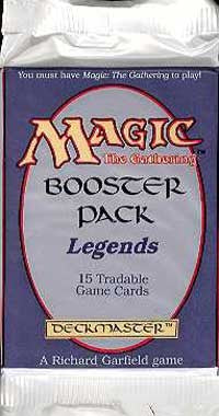 Image of Legends booster pack