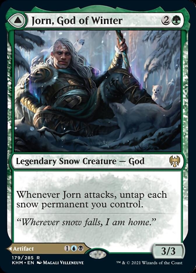 Image of Jorn, God of Winter // Kaldring, the Rimestaff [Kaldheim]