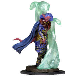 Image of Female Tiefling Sorcerer Premium Miniature - Icons of the Realms