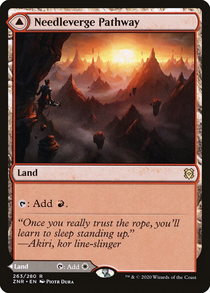 Image of Needleverge Pathway // Pillarverge Pathway [Zendikar Rising]