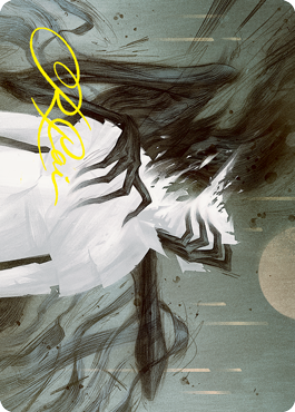Image of Parasitic Grasp Art Card (Gold-Stamped Signature) [Innistrad: Crimson Vow Art Series]
