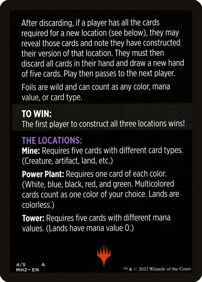 Image of Urza's Blueprints (Magic Minigame) [Modern Horizons 2 Minigame]