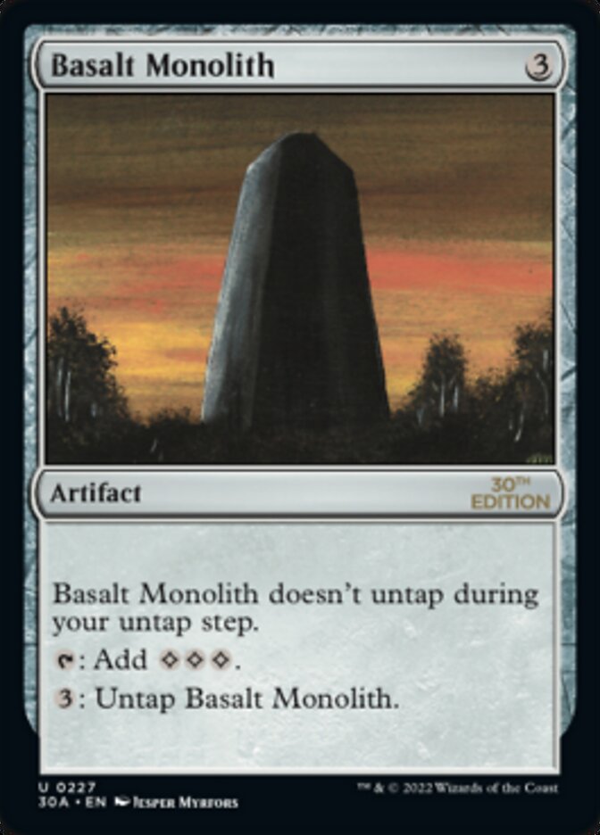 Image of Basalt Monolith [30th Anniversary Edition]