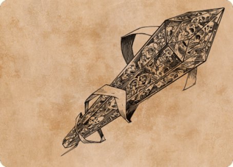 Image of Stonespeaker Crystal Art Card [Commander Legends: Battle for Baldur's Gate Art Series]