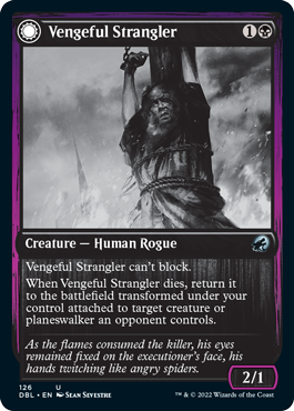 Image of Vengeful Strangler // Strangling Grasp [Innistrad: Double Feature]