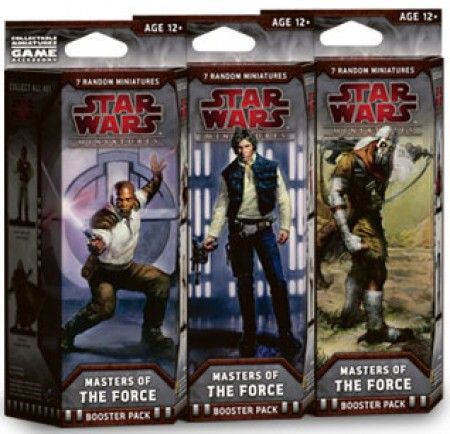 Star Wars Miniatures Masters of the Force booster pack