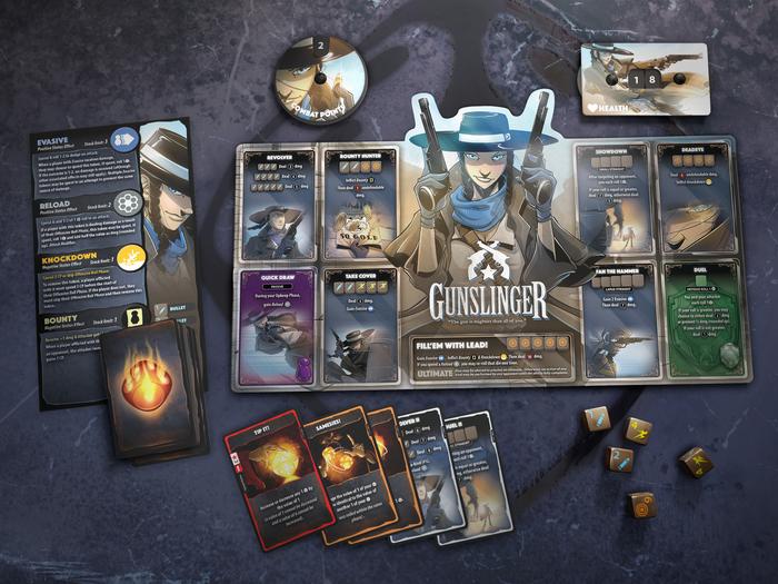 Image of Dice Throne Season 2: Gunslinger Vs Samurai (Battle 1)