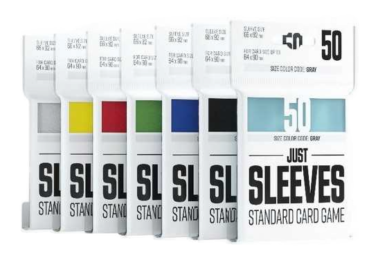 Image of Just Sleeves: Standard Size (Blue)