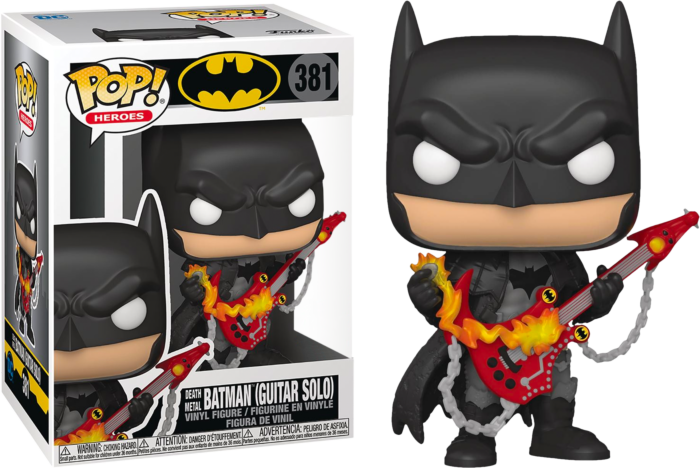 Image of Batman Death Metal Guitar Hero #381 (Pop! Heroes Batman Previews Exclusive)