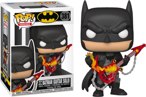 Batman Death Metal Guitar Hero #381 (Pop! Heroes Batman Previews Exclusive)