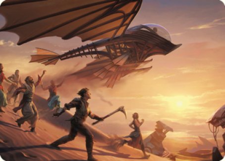 Image of Take Flight Art Card [The Brothers' War Art Series]