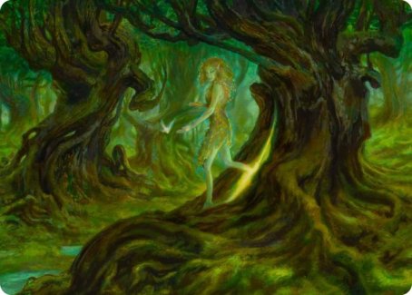Image of Neverwinter Dryad Art Card [Dungeons & Dragons: Adventures in the Forgotten Realms Art Series]