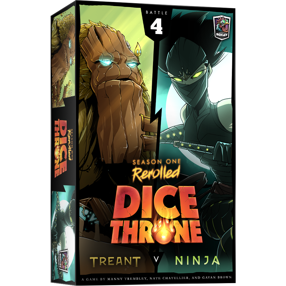 Image of Dice Throne Season 1 Rerolled: Treant Vs Ninja (Battle 4)