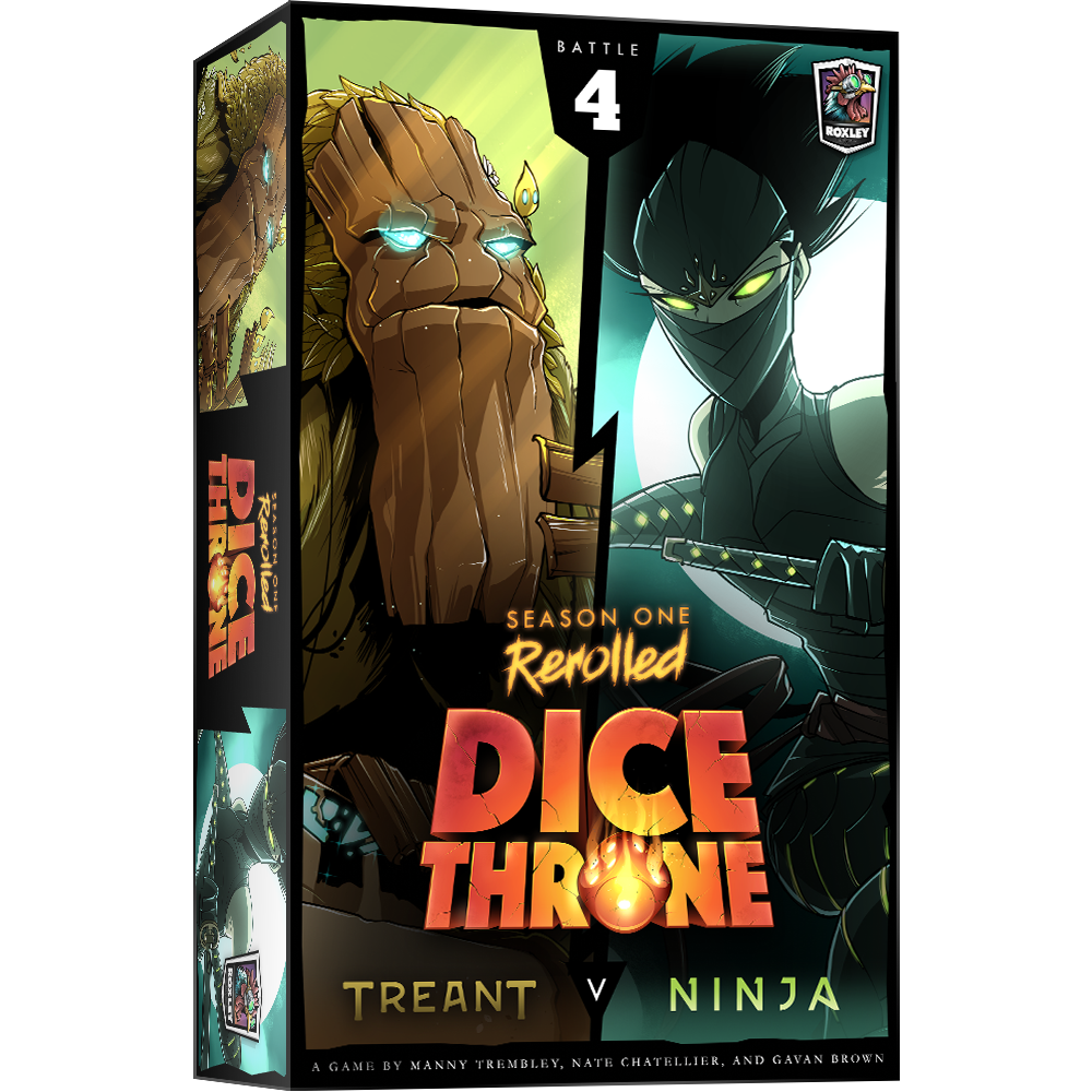 Dice Throne Season 1 Rerolled: Treant Vs Ninja (Battle 4)
