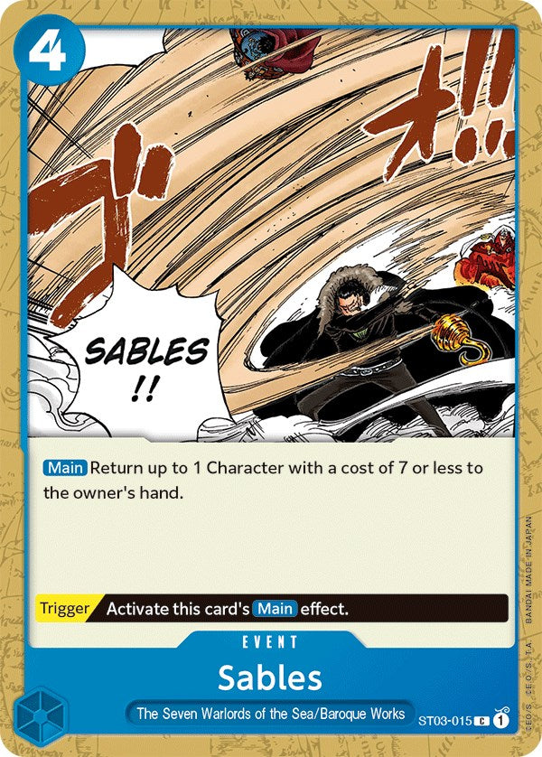 Image of Sables [Starter Deck: The Seven Warlords of The Sea]