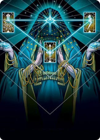 Image of Strategic Planning Art Card [Strixhaven: School of Mages Art Series]