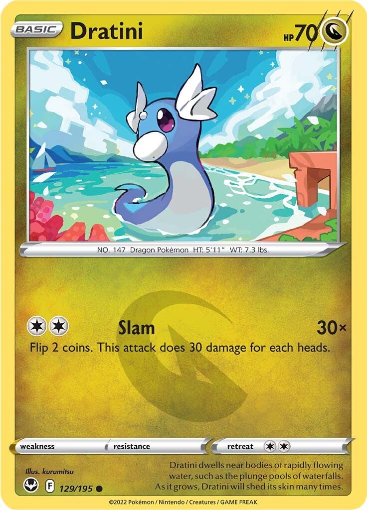Image of Dratini (129/195) [Sword & Shield: Silver Tempest]