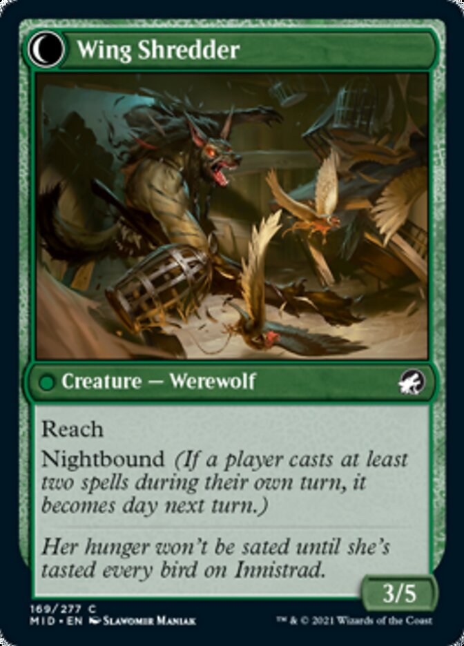 Image of Bird Admirer // Wing Shredder [Innistrad: Midnight Hunt]