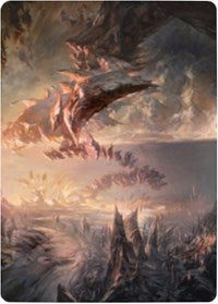 Image of Needleverge Pathway Art Card [Zendikar Rising Art Series]